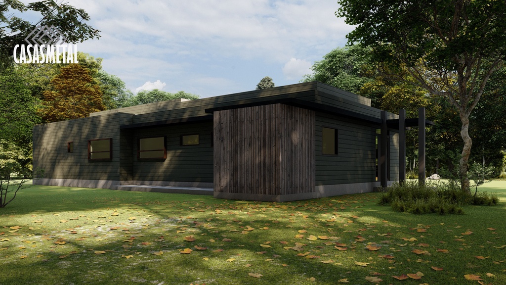 Casa Prefabricada Mediterráneo 166m2
